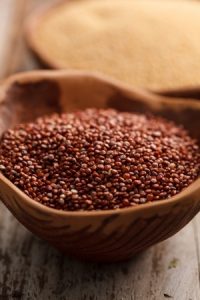Green Eating Zutat - Roter Quinoa