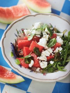 Wassermelone-Feta-Salat