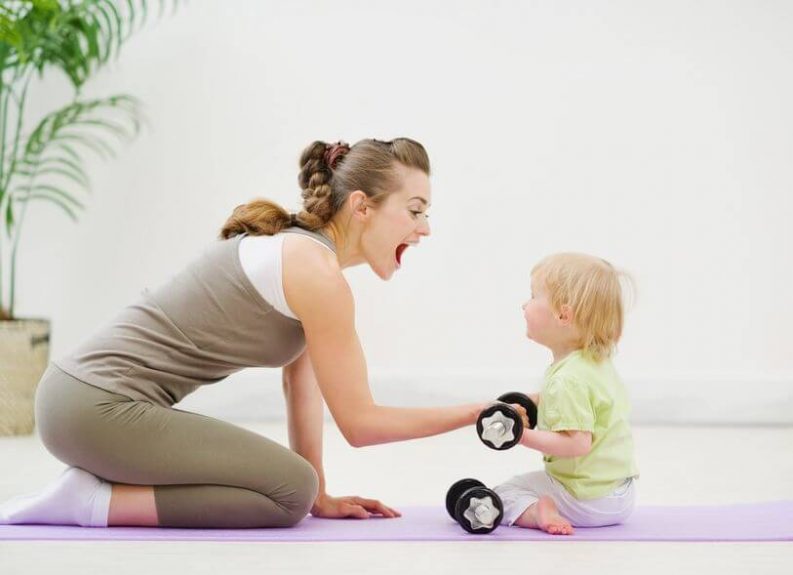 Workout mit Baby - Fit nach der Schwangerschaft