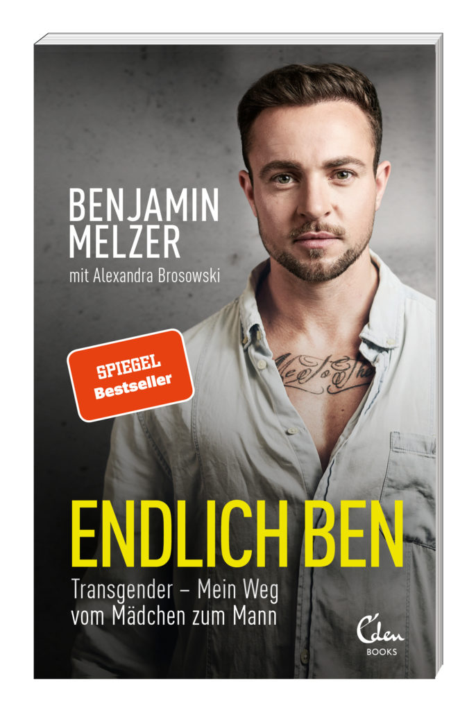 Cover zum dem Buch "Endlich Ben Transgender- Mein Weg vom Mädchen zum Mann"