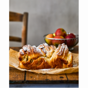 Ein Rezept, welches man gut nach einem erfolgreichen Apple Picking machen kann - Apfelkuchen.