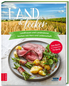 Zu sehen ist das Buch "Land & Lecker" Band 6.