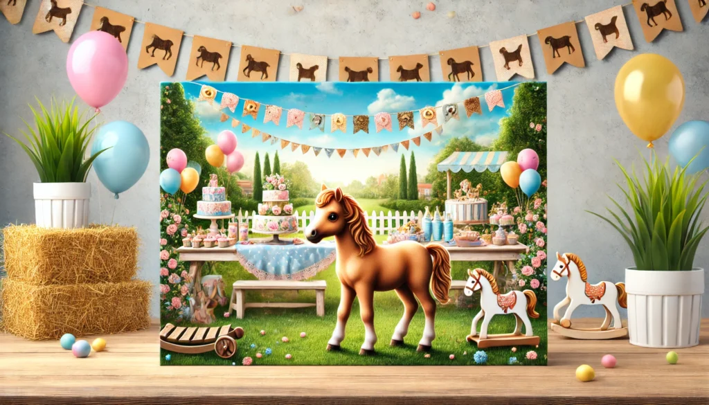 Kindergeburtstag mit Pferden und Ponys