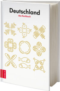 Buchcover "Deutschland - das Kochbuch" aus dem das Rezept zu den Apfelküchle stammt