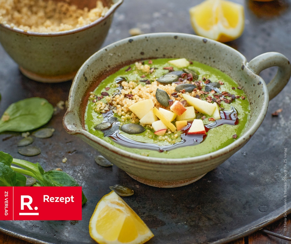 Fertig zubereiteter Detox Smoothie