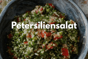 Titelbild Petersiliensalat