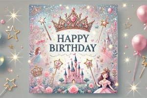 Glückwünsche zum Prinzessinnen-Geburtstag